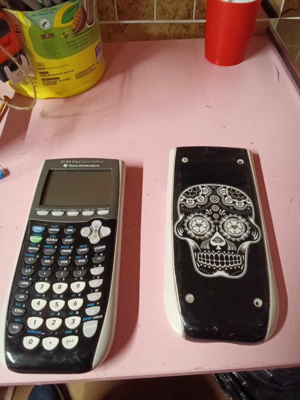 Texas Instruments TI-84 Plus Silver Edition Graphing Calculator with Cover